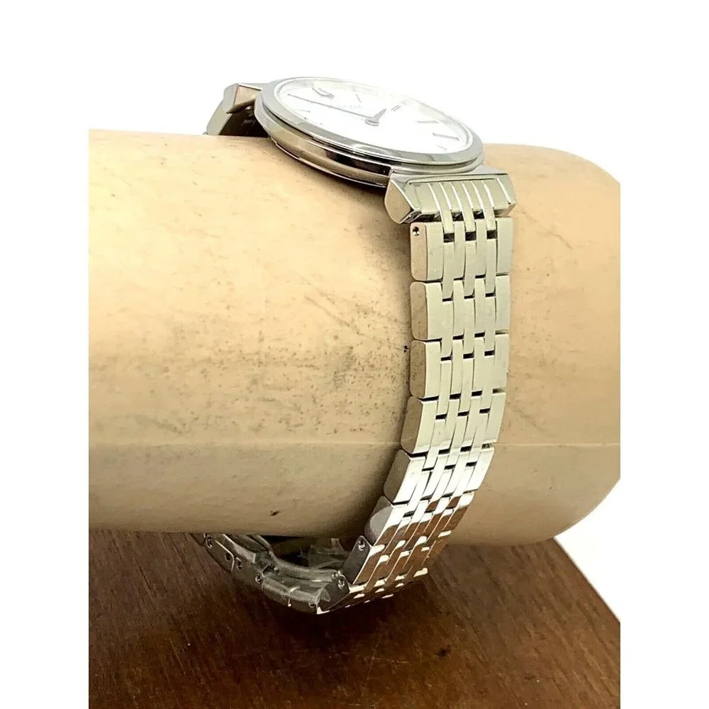 Bulova Women's Watch 96L275 Quartz White Dial Roman Numeral Stainless Steel 30mm